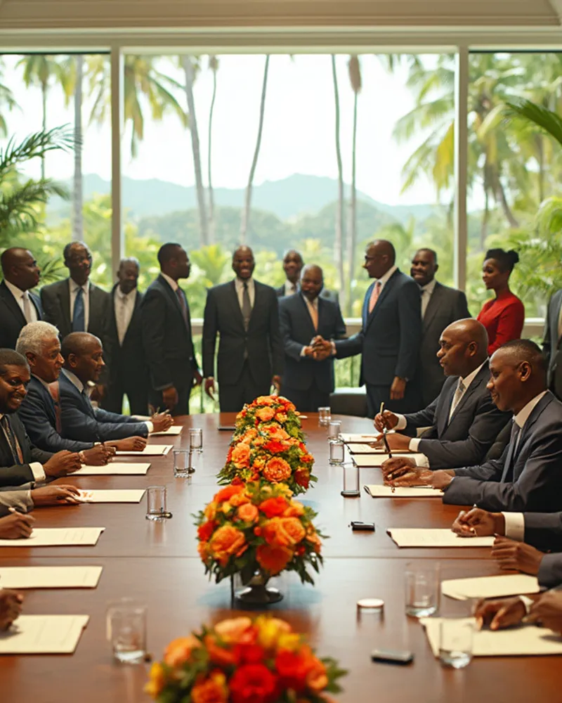 Un nouvel accord historique signé en Guadeloupe