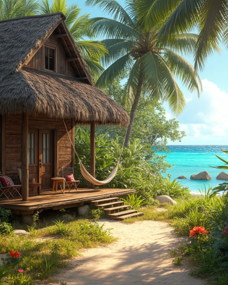 Immersion dans le paradis retiré de Coluche : découvrez les secrets de sa maison méconnue en Guadeloupe