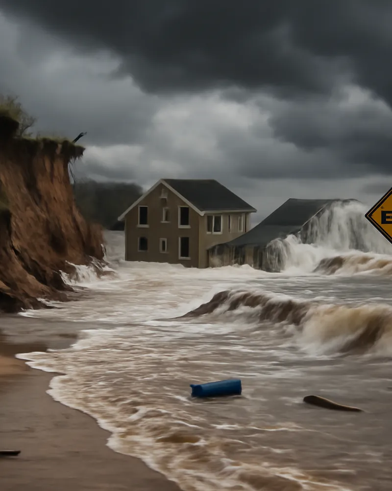 Risques côtiers ignorés : submersion, érosion, inondations et tempêtes menacent le marché immobilier